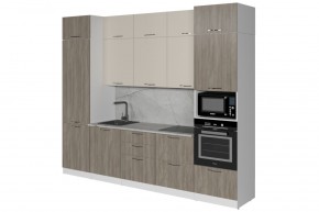 ФЬЮДЖИ Кухонный гарнитур Экстра (3000 мм) в Еманжелинске - emanzhelinsk.ok-mebel.com | фото 4