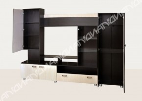 Гостиная Аллегро вариант-3 (Венге/Белфорт) в Еманжелинске - emanzhelinsk.ok-mebel.com | фото 2