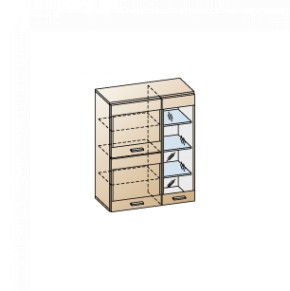 Гостиная Камелия Композиция 6 (Ясень Асахи) в Еманжелинске - emanzhelinsk.ok-mebel.com | фото 2