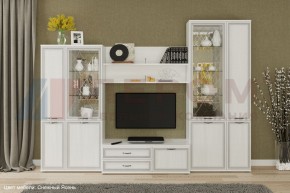 Гостиная Карина Композиция 24 (Снежный ясень) в Еманжелинске - emanzhelinsk.ok-mebel.com | фото
