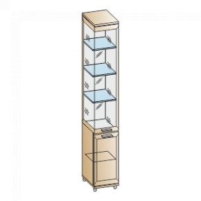 Гостиная Мелисса Композиция 12 (Ясень Асахи) в Еманжелинске - emanzhelinsk.ok-mebel.com | фото 7