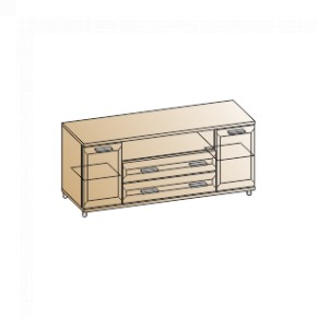 Гостиная Мелисса Композиция 2 (Ясень Асахи) в Еманжелинске - emanzhelinsk.ok-mebel.com | фото 4