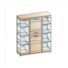 Гостиная Мелисса Композиция 6 (Ясень Асахи) в Еманжелинске - emanzhelinsk.ok-mebel.com | фото 2