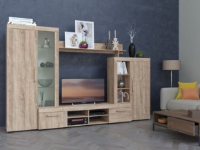 Гостиная МИРАЖ-1 (Дуб баррик) в Еманжелинске - emanzhelinsk.ok-mebel.com | фото