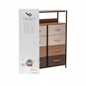 Комод Leset Локи 8 ящ. с полкой в Еманжелинске - emanzhelinsk.ok-mebel.com | фото 10