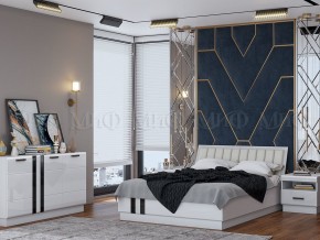МАГНОЛИЯ Комод (Белый глянец/Белый) в Еманжелинске - emanzhelinsk.ok-mebel.com | фото 3