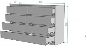 Комод Мальта K113 в Еманжелинске - emanzhelinsk.ok-mebel.com | фото 2