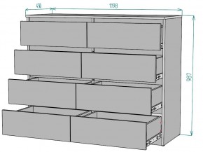 Комод Мальта K133 в Еманжелинске - emanzhelinsk.ok-mebel.com | фото 2