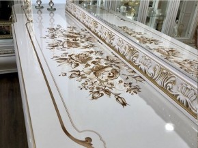 Комод с Зеркалом Алсу (белый глянец) в Еманжелинске - emanzhelinsk.ok-mebel.com | фото 5