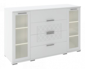 Тиффани (гостиная) М11 Комод-витрина в Еманжелинске - emanzhelinsk.ok-mebel.com | фото
