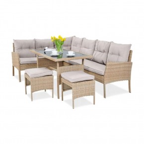 Комплект плетеной мебели AFM-107B Beige (3 кор.) в Еманжелинске - emanzhelinsk.ok-mebel.com | фото 3