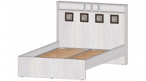 КОСТА-РИКА Кровать 1200 с основанием (анкор светлый) в Еманжелинске - emanzhelinsk.ok-mebel.com | фото