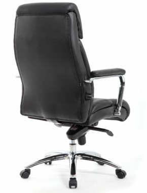 Кресло BRABIX PREMIUM "Phaeton EX-502" (кожа с компаньоном, хром, черное) 530882 в Еманжелинске - emanzhelinsk.ok-mebel.com | фото 4