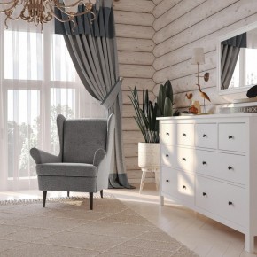 Кресло для отдыха Вало серый, ткань рогожка в Еманжелинске - emanzhelinsk.ok-mebel.com | фото 2