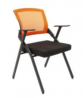 Кресло для посетителей CHAIRMAN NEXX (ткань стандарт черный/сетка DW-66) в Еманжелинске - emanzhelinsk.ok-mebel.com | фото