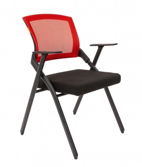 Кресло для посетителей CHAIRMAN NEXX (ткань стандарт черный/сетка DW-69) в Еманжелинске - emanzhelinsk.ok-mebel.com | фото