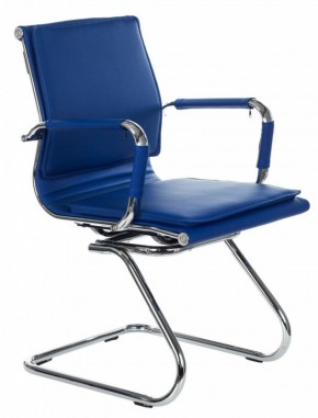 Кресло для посетителя Бюрократ CH-993-Low-V/blue синий в Еманжелинске - emanzhelinsk.ok-mebel.com | фото