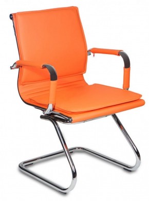 Кресло для посетителя Бюрократ CH-993-Low-V/orange оранжевый в Еманжелинске - emanzhelinsk.ok-mebel.com | фото