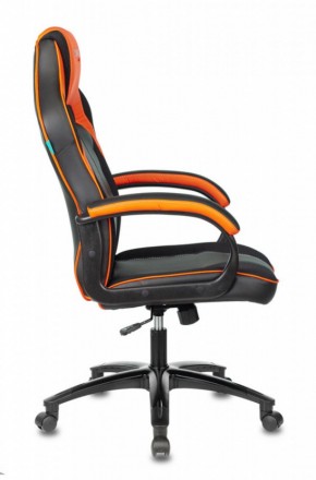 Кресло игровое Бюрократ VIKING 2 AERO ORANGE черный/оранжевый в Еманжелинске - emanzhelinsk.ok-mebel.com | фото 3