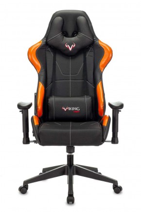 Кресло игровое Бюрократ VIKING 5 AERO ORANGE черный/оранжевый в Еманжелинске - emanzhelinsk.ok-mebel.com | фото 3