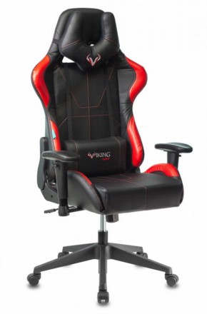 Кресло игровое Бюрократ VIKING 5 AERO RED черный/красный в Еманжелинске - emanzhelinsk.ok-mebel.com | фото