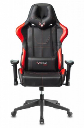 Кресло игровое Бюрократ VIKING 5 AERO RED черный/красный в Еманжелинске - emanzhelinsk.ok-mebel.com | фото 3