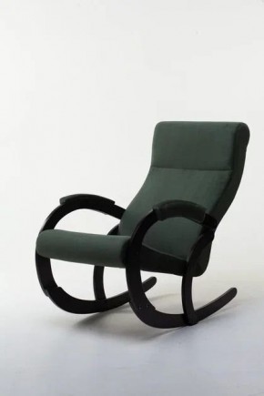 Кресло-качалка КОРСИКА 34-Т-AG (зеленый) в Еманжелинске - emanzhelinsk.ok-mebel.com | фото