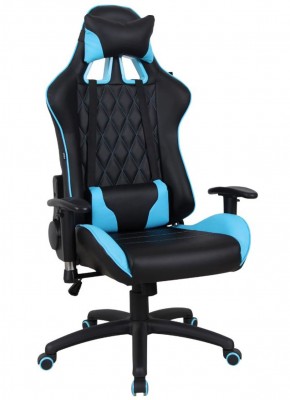 Кресло компьютерное BRABIX "GT Master GM-110" (черное/голубое) 531928 в Еманжелинске - emanzhelinsk.ok-mebel.com | фото
