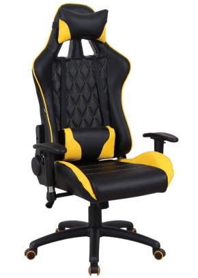 Кресло компьютерное BRABIX "GT Master GM-110" (черное/желтое) 531927 в Еманжелинске - emanzhelinsk.ok-mebel.com | фото