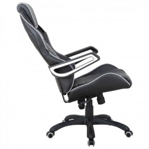 Кресло компьютерное BRABIX Techno Pro GM-003 (экокожа черное/серое, вставки серые) 531814 в Еманжелинске - emanzhelinsk.ok-mebel.com | фото 6