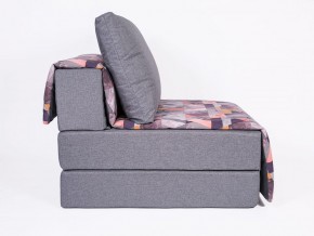 Кресло-кровать бескаркасное Харви (серый-сноу манго) в Еманжелинске - emanzhelinsk.ok-mebel.com | фото 3