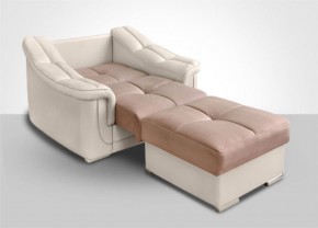 Кресло-кровать + Пуф Кристалл (ткань до 300) НПБ в Еманжелинске - emanzhelinsk.ok-mebel.com | фото 3