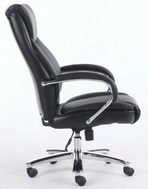 Кресло офисное BRABIX "Advance EX-575" (хром/экокожа/черное) 531825 в Еманжелинске - emanzhelinsk.ok-mebel.com | фото 3