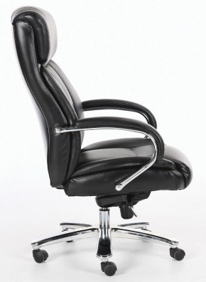 Кресло офисное BRABIX "Direct EX-580" (хром/рециклированная кожа/черное) 531824 в Еманжелинске - emanzhelinsk.ok-mebel.com | фото 3