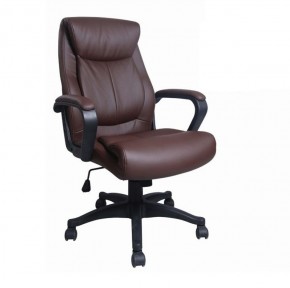 Кресло офисное BRABIX "Enter EX-511" (экокожа/коричневая) 531163 в Еманжелинске - emanzhelinsk.ok-mebel.com | фото