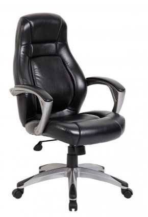 Кресло офисное BRABIX "Turbo EX-569" (экокожа, спортивный дизайн, черное) 531014 в Еманжелинске - emanzhelinsk.ok-mebel.com | фото 1
