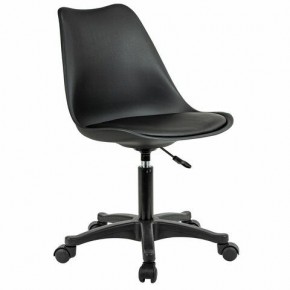 Кресло стул BRABIX "Eames MG-310 PL", пластик черный, экокожа черная, 532927 в Еманжелинске - emanzhelinsk.ok-mebel.com | фото 2