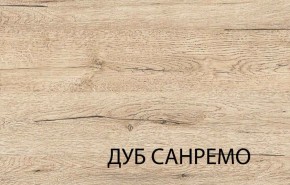 Кровать 140, OSKAR , цвет дуб Санремо в Еманжелинске - emanzhelinsk.ok-mebel.com | фото 4