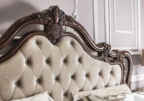 Кровать двуспальная Илона с мягким изголовьем (1800) караваджо в Еманжелинске - emanzhelinsk.ok-mebel.com | фото 6