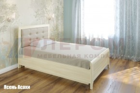 Кровать КР-1031 с мягким изголовьем в Еманжелинске - emanzhelinsk.ok-mebel.com | фото