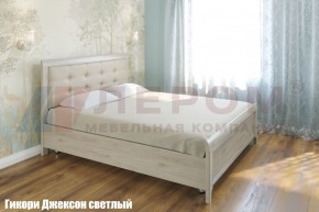 Кровать КР-2033 с мягким изголовьем в Еманжелинске - emanzhelinsk.ok-mebel.com | фото 1