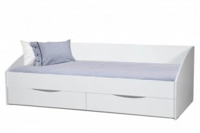 Кровать одинарная "Фея - 3" симметричная New (2000Х900) белая в Еманжелинске - emanzhelinsk.ok-mebel.com | фото 1