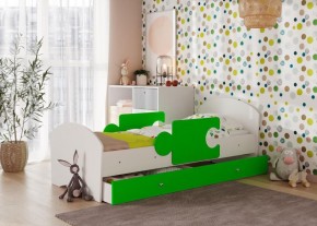 Кровать "Мозайка" на щитах + бортики + ящики в Еманжелинске - emanzhelinsk.ok-mebel.com | фото 11