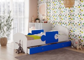 Кровать "Мозайка" на щитах + бортики + ящики в Еманжелинске - emanzhelinsk.ok-mebel.com | фото 3