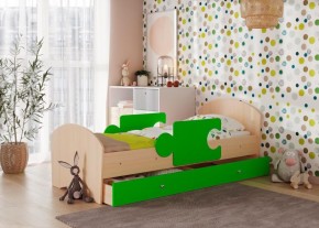 Кровать "Мозайка" на щитах + бортики + ящики в Еманжелинске - emanzhelinsk.ok-mebel.com | фото 4
