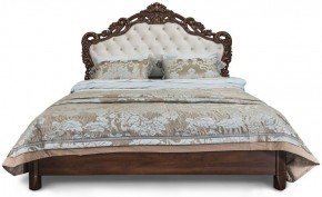 Кровать с мягким изголовьем "Патрисия", ламели (1800) караваджо в Еманжелинске - emanzhelinsk.ok-mebel.com | фото