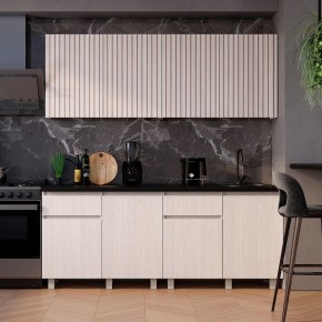 Кухня Тренд 1.0 м (Ясень белый) в Еманжелинске - emanzhelinsk.ok-mebel.com | фото 4