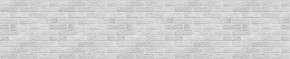 Кухонный фартук 610х3000х1,5 (композит) КМ Кирпич серый в Еманжелинске - emanzhelinsk.ok-mebel.com | фото 1