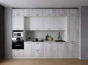 Кухонный гарнитур Бланка 3400 (Стол. 38мм) в Еманжелинске - emanzhelinsk.ok-mebel.com | фото