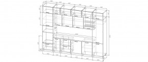 Кухонный гарнитур Демо 3400 (Стол. 38мм) в Еманжелинске - emanzhelinsk.ok-mebel.com | фото 2